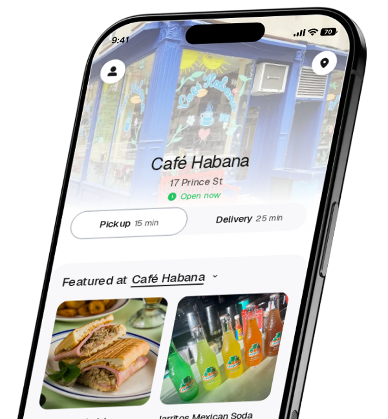 Café Habana app preview